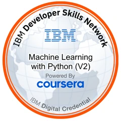 Machine Learning with Python (V2) badge