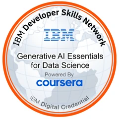 Generative AI Essentials for Data Science badge
