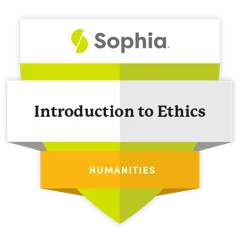 Introduction to Ethics (PHIL1002 - 2022) badge
