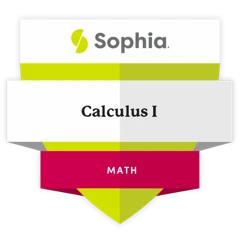 Calculus I (MATH1040) badge