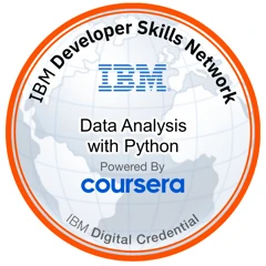 Data Analysis with Python badge