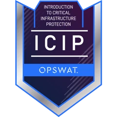 OPSWAT Introduction to Critical Infrastructure Protection (ICIP) badge